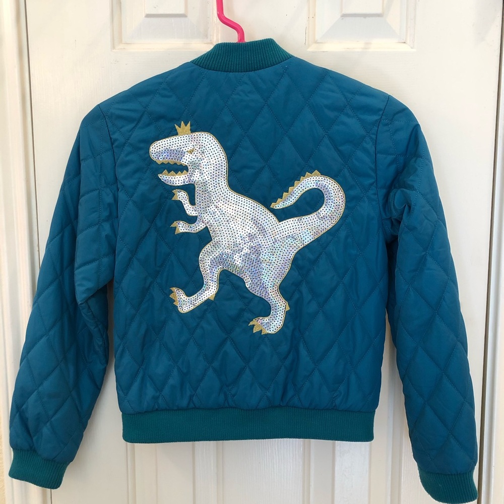 Cat & Jack T-Rex Quilted Jacket